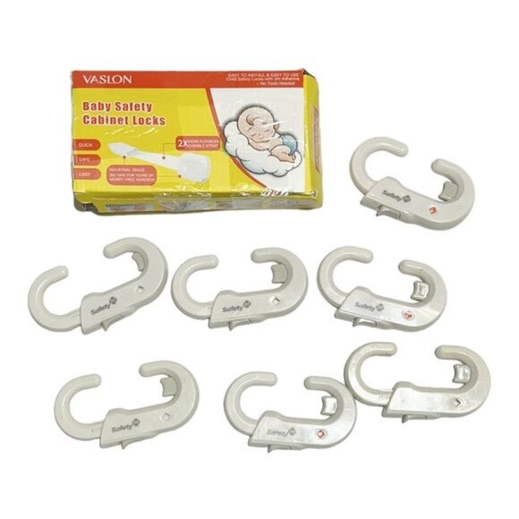 Bundle of Infant/Toddler Safety Locks 10 Pieces - Picture 1 of 2